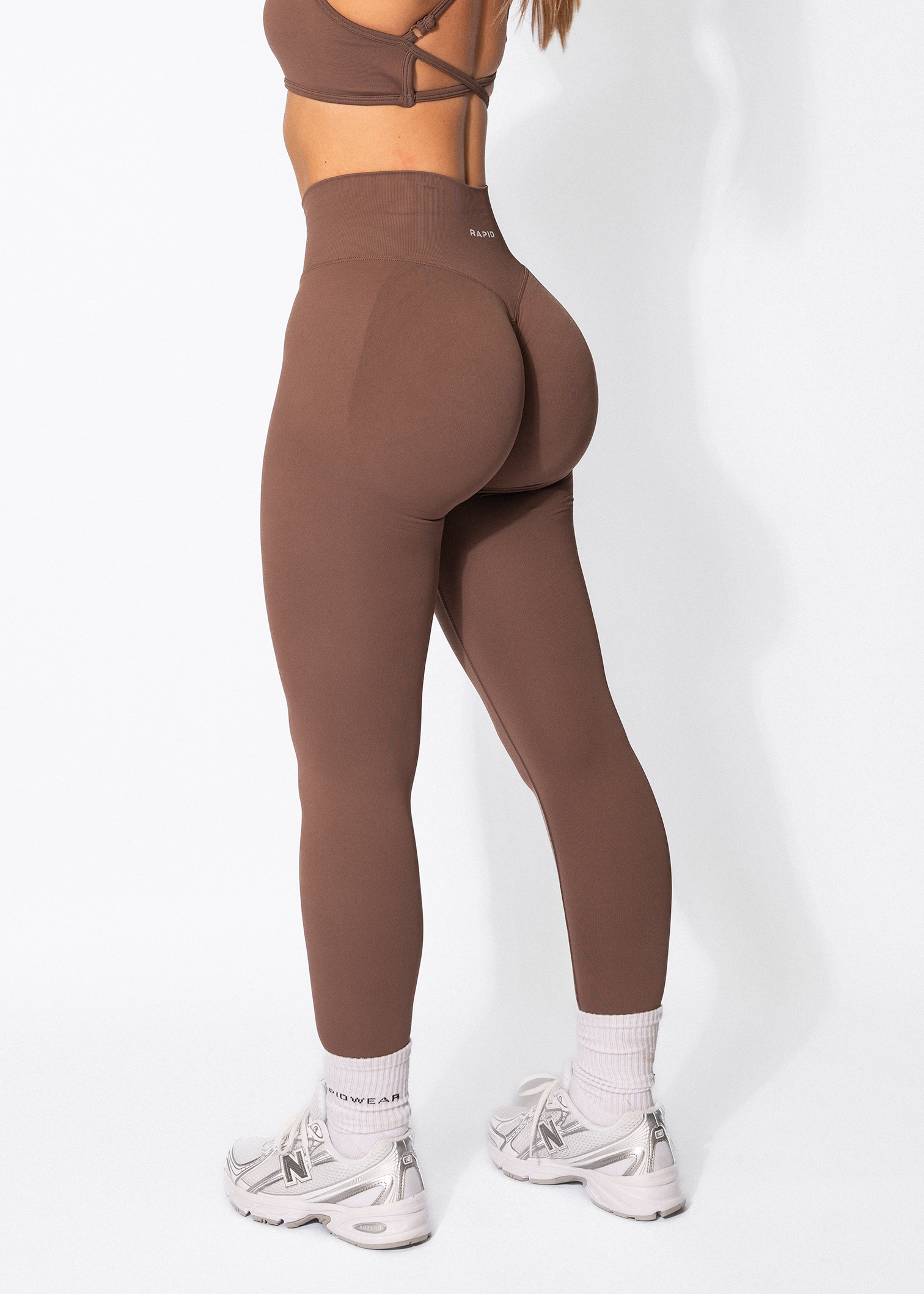 VIBRANCE LEGGINGS- CHOCOLATE