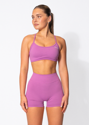VIBRANCE SPORTS BRA- GRAPE