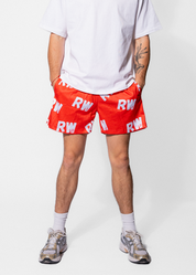 BASSON UNISEX SHORTS- RED