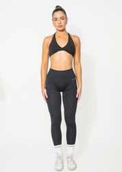 V SCULPT SCRUNCH LEGGINGS - BLACK