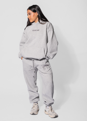 UNISEX DRIP HOODIE -GREY