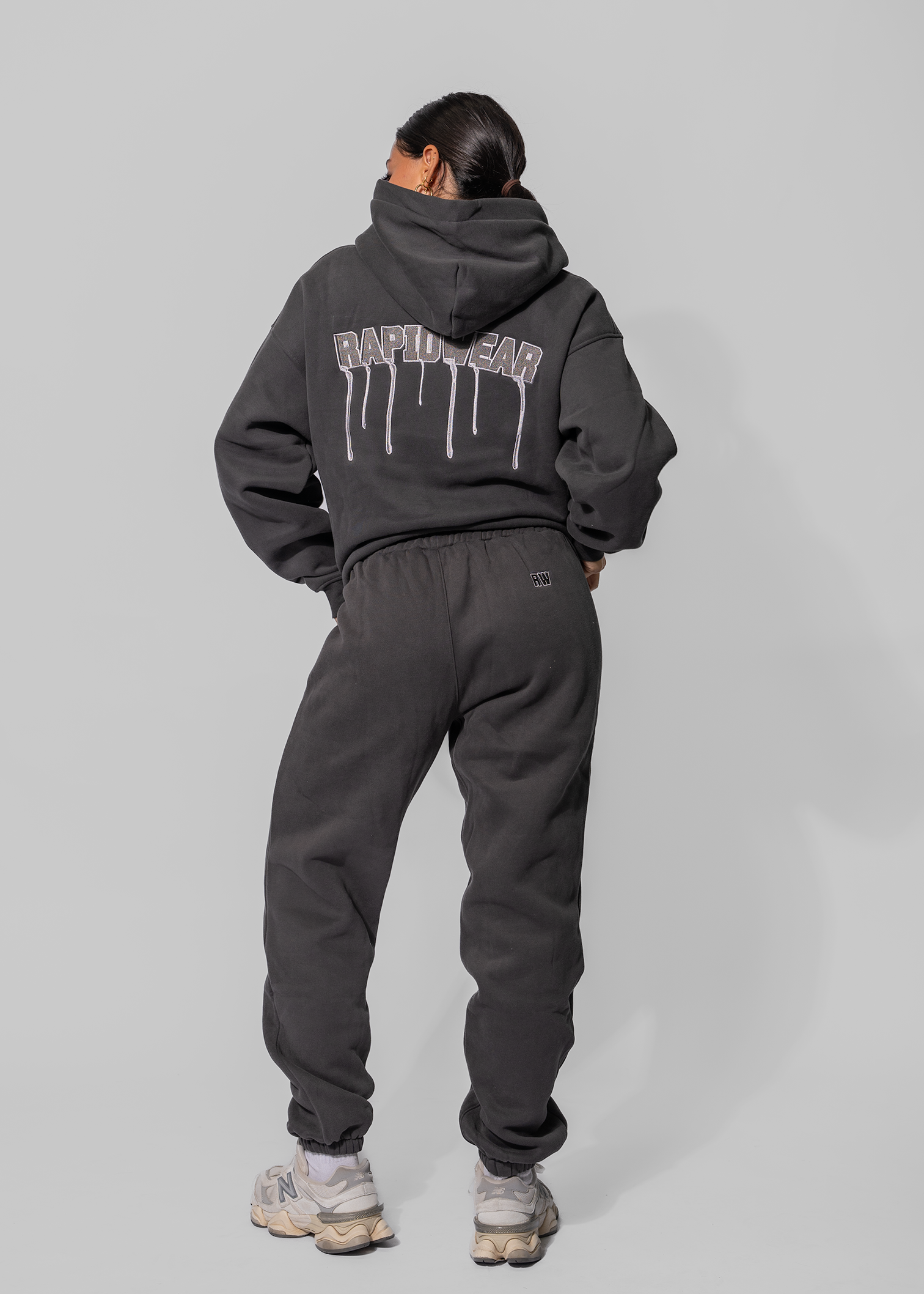 UNISEX DRIP HOODIE - CHARCOAL