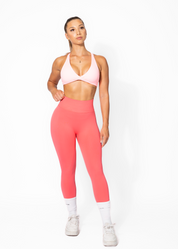 PERFORM SCRUNCH BUM LEGGINGS - WATERMELON