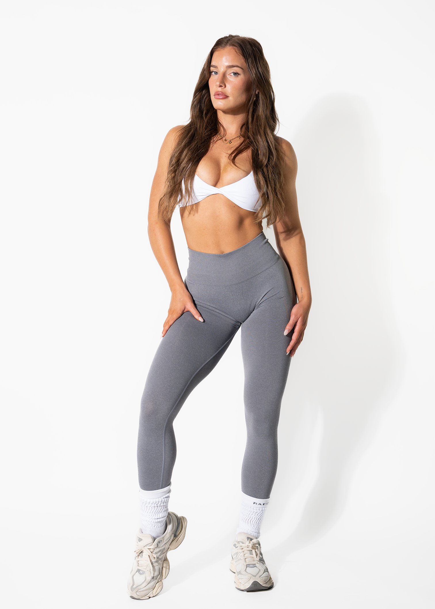 ALIGN NON-SCRUNCH LEGGINGS - LIGHT GREY