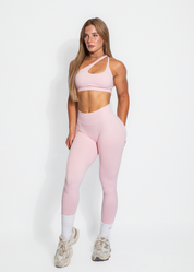 BALANCE SCRUNCH BUM LEGGINGS - BABY PINK