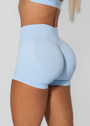 BALANCE SCRUNCH BUM SHORTS - BABY BLUE