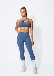 BALANCE SCRUNCH BUM LEGGINGS - NAVY BLUE