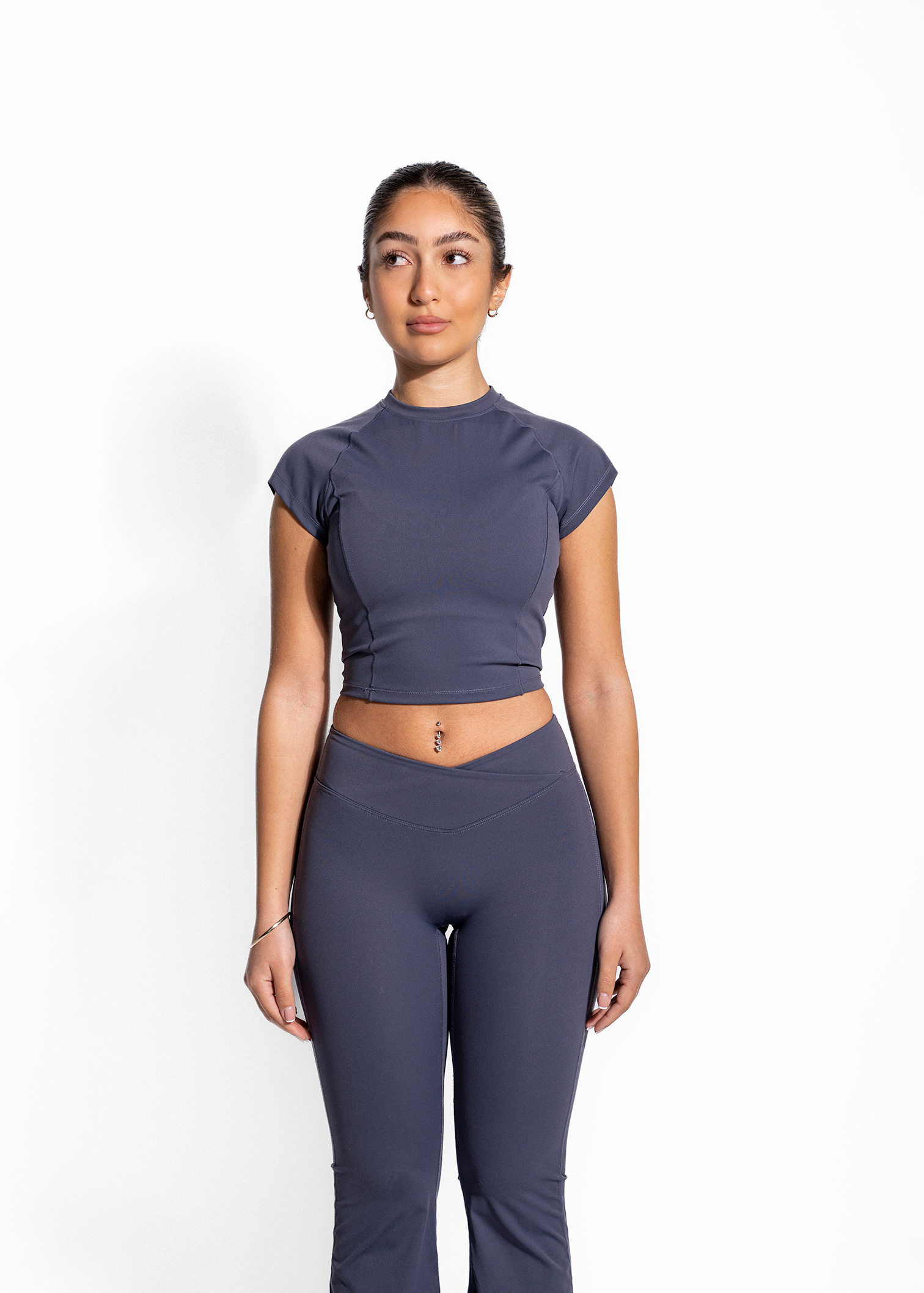 FAYE FITTED T- NAVY