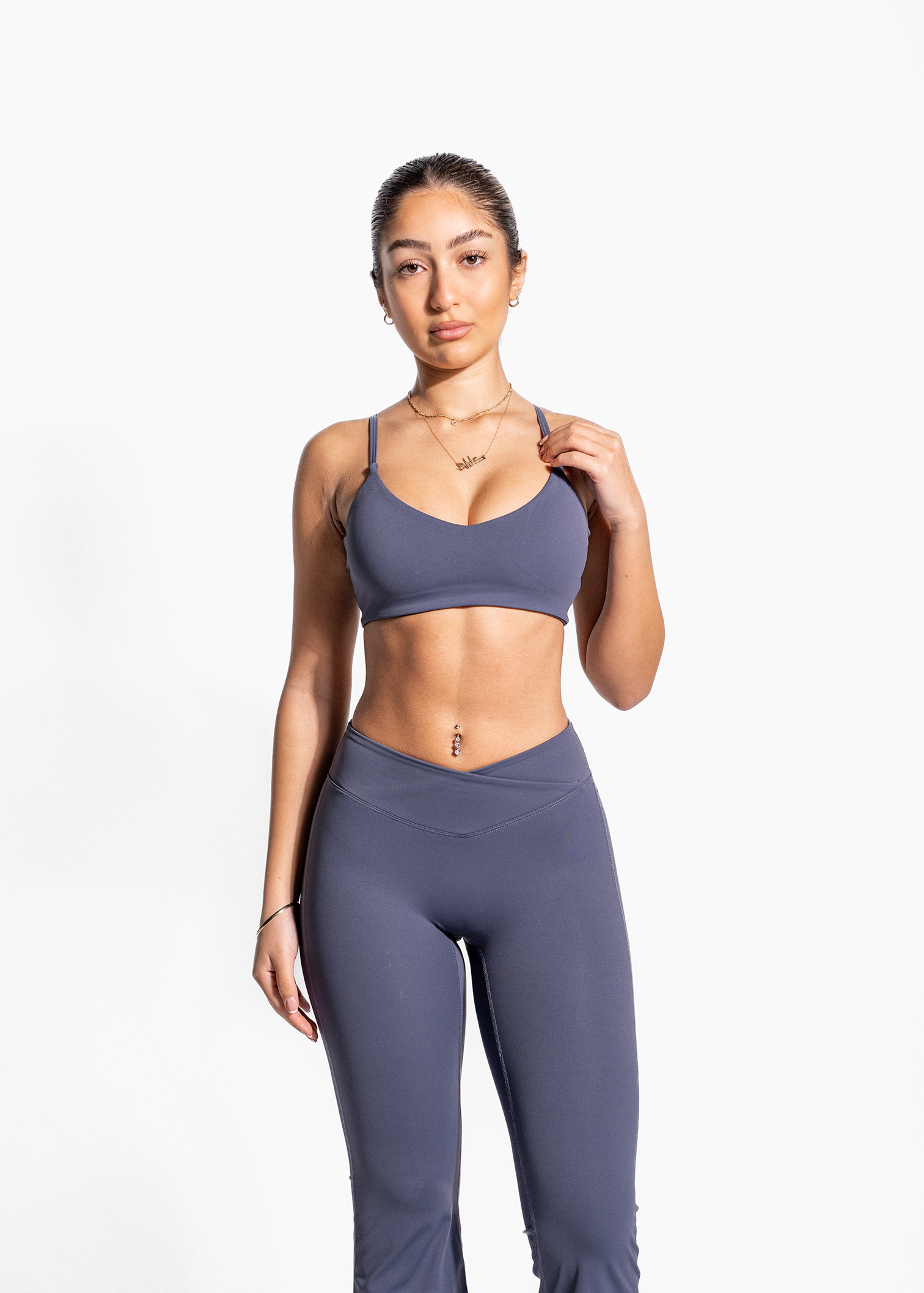 FAYE SPORTS BRA- NAVY