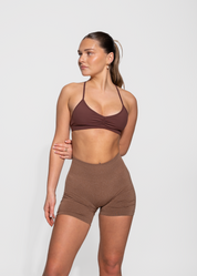 MINIMAL SPORTS BRA - BROWN