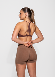 MINIMAL SPORTS BRA - BROWN