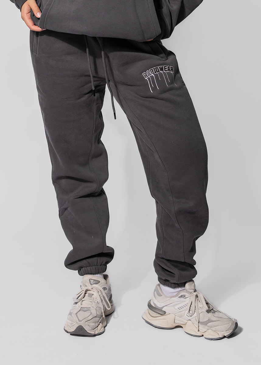UNISEX DRIP JOGGERS -CHARCOAL
