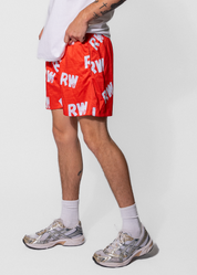 BASSON UNISEX SHORTS- RED