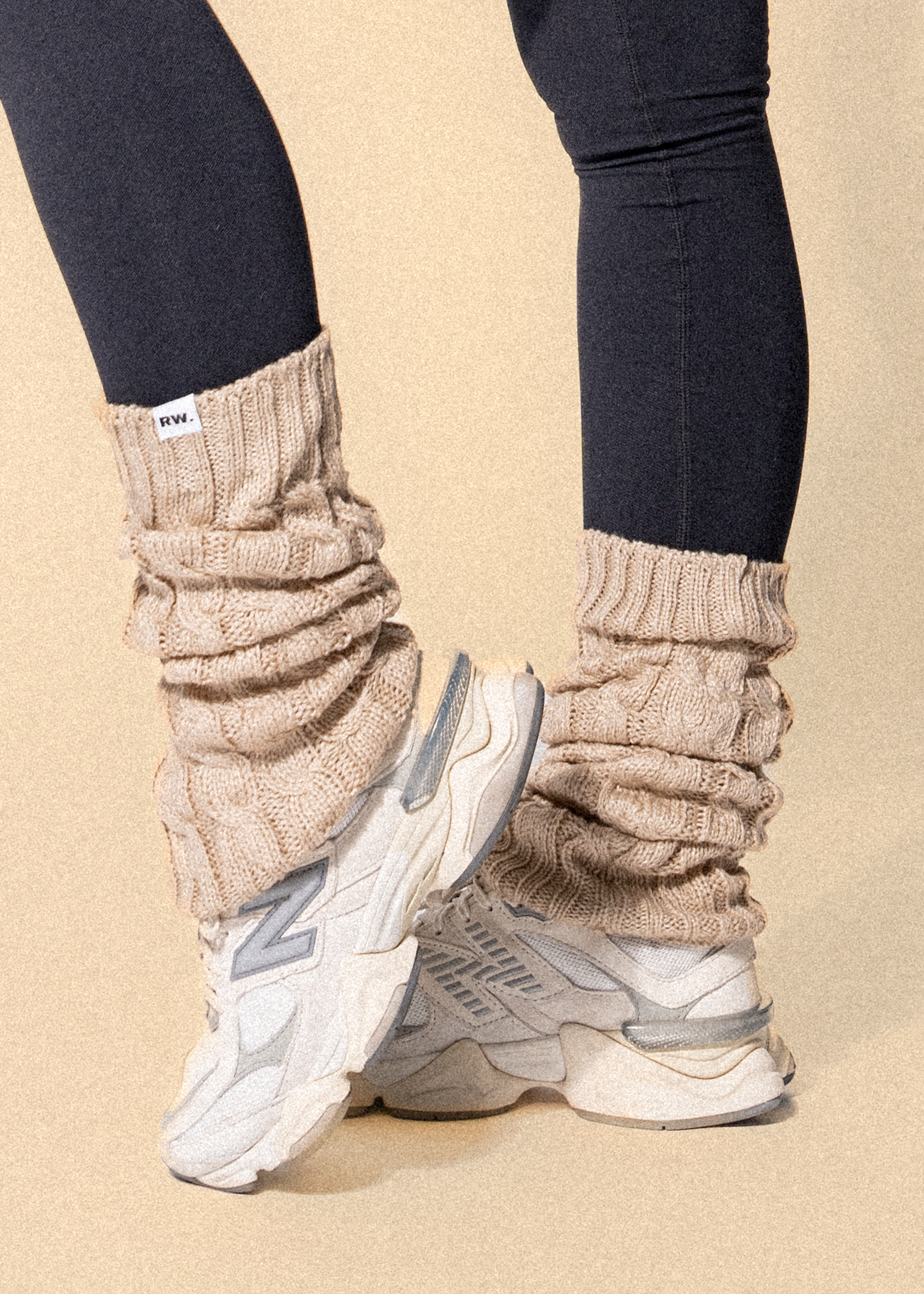 BASIC LEG WARMERS - BEIGE