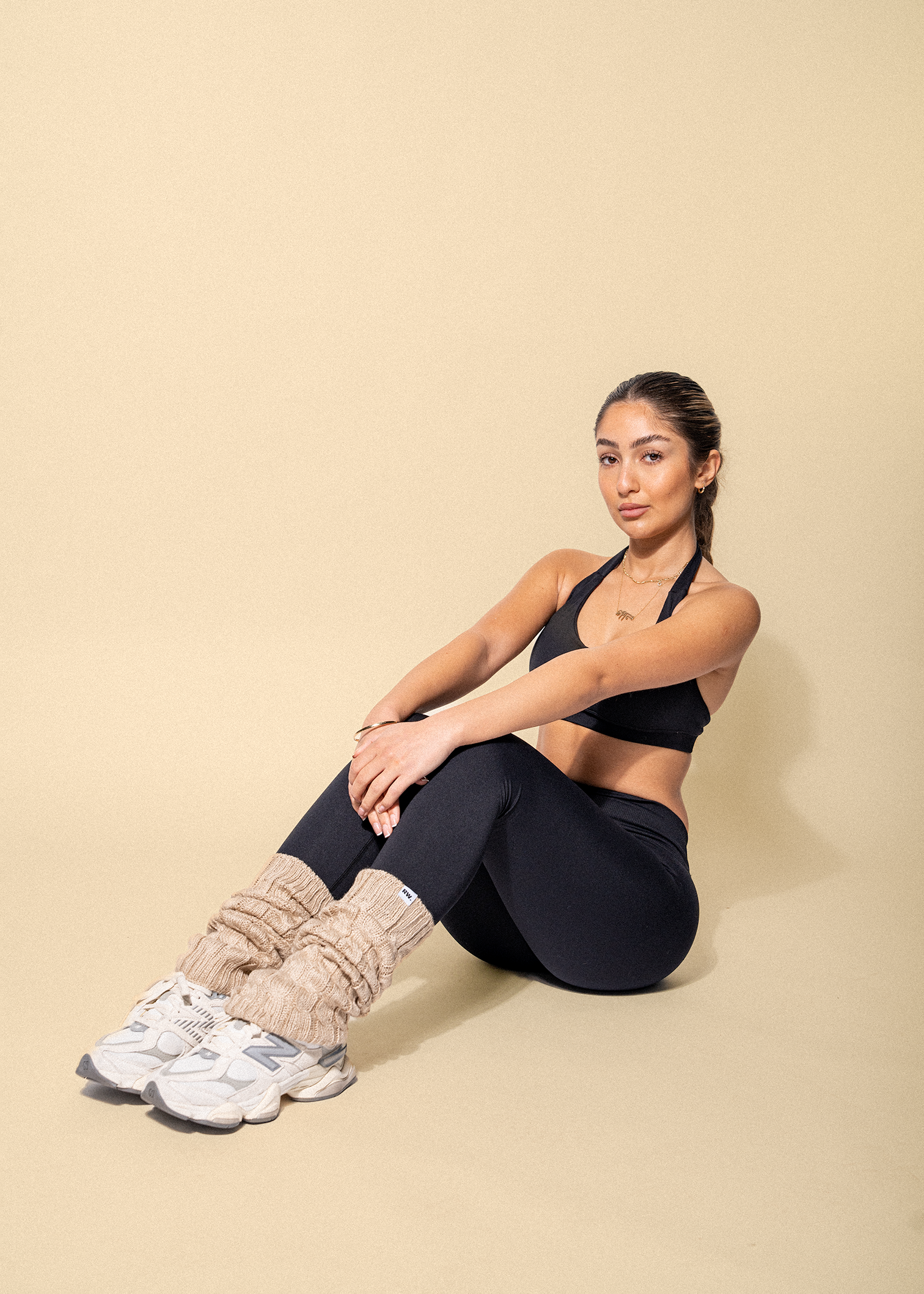 BASIC LEG WARMERS - BEIGE