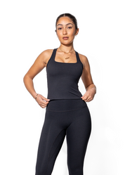 FAYE TANK- BLACK