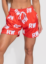 BASSON UNISEX SHORTS- RED