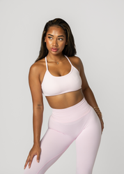 VIBRANCE SPORTS BRA- BABY PINK