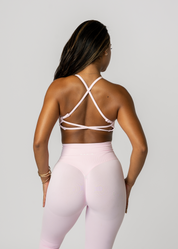 VIBRANCE SPORTS BRA- BABY PINK