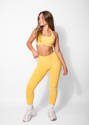BALANCE SCRUNCH BUM LEGGINGS - YELLOW