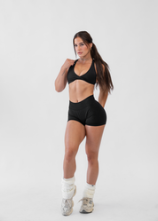 MOTION MINI SHORTS -BLACK