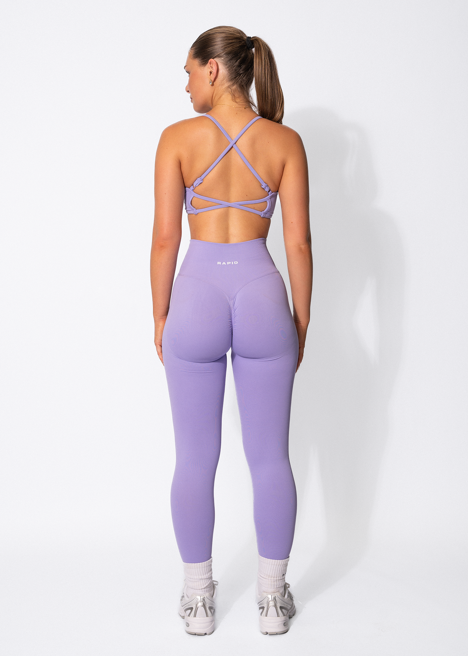 VIBRANCE LEGGINGS- LAVENDER