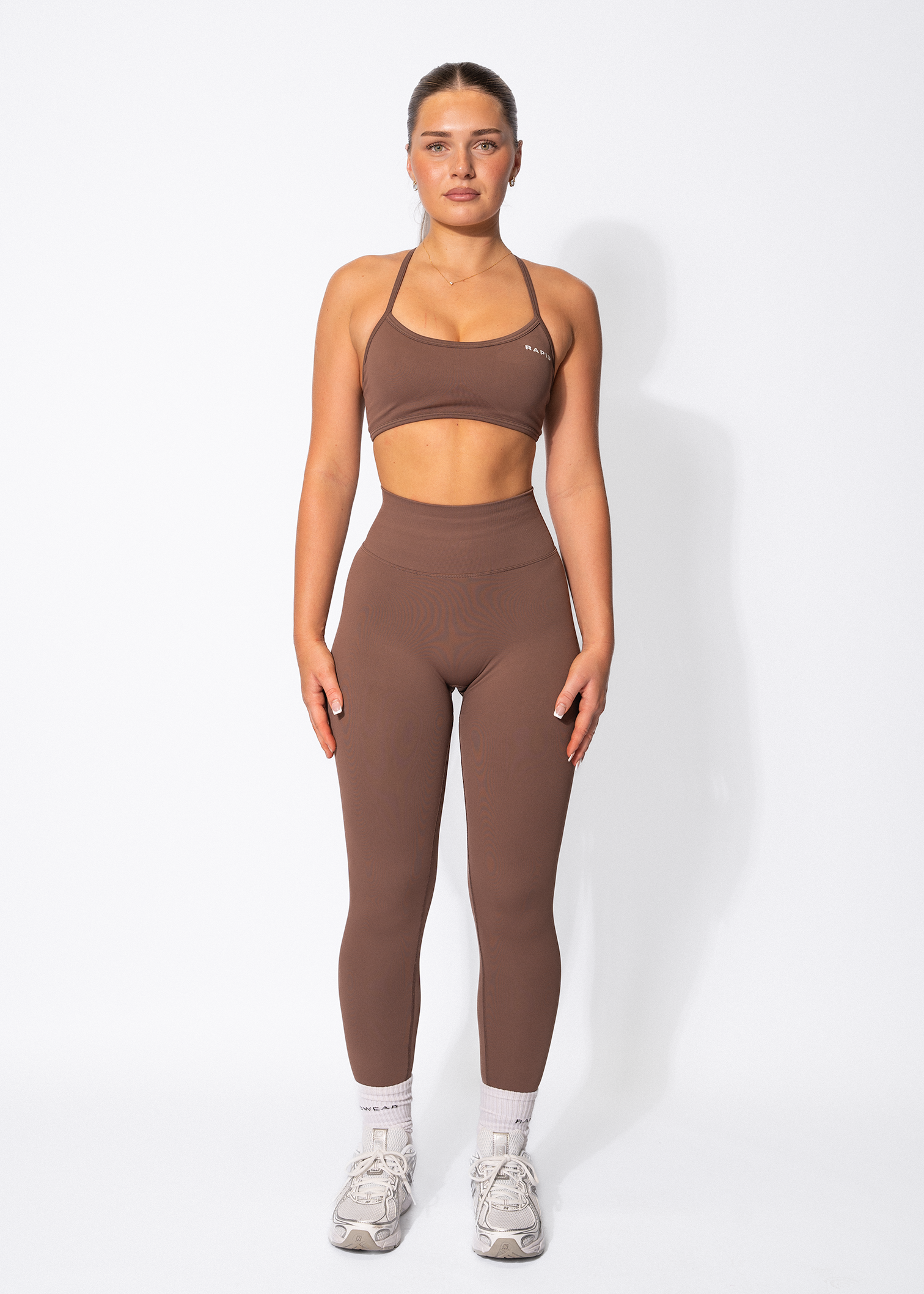 VIBRANCE LEGGINGS- CHOCOLATE