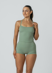 CORE YOGA CROP - FERN