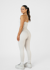 CORE YOGA LEGGINGS - CREAM