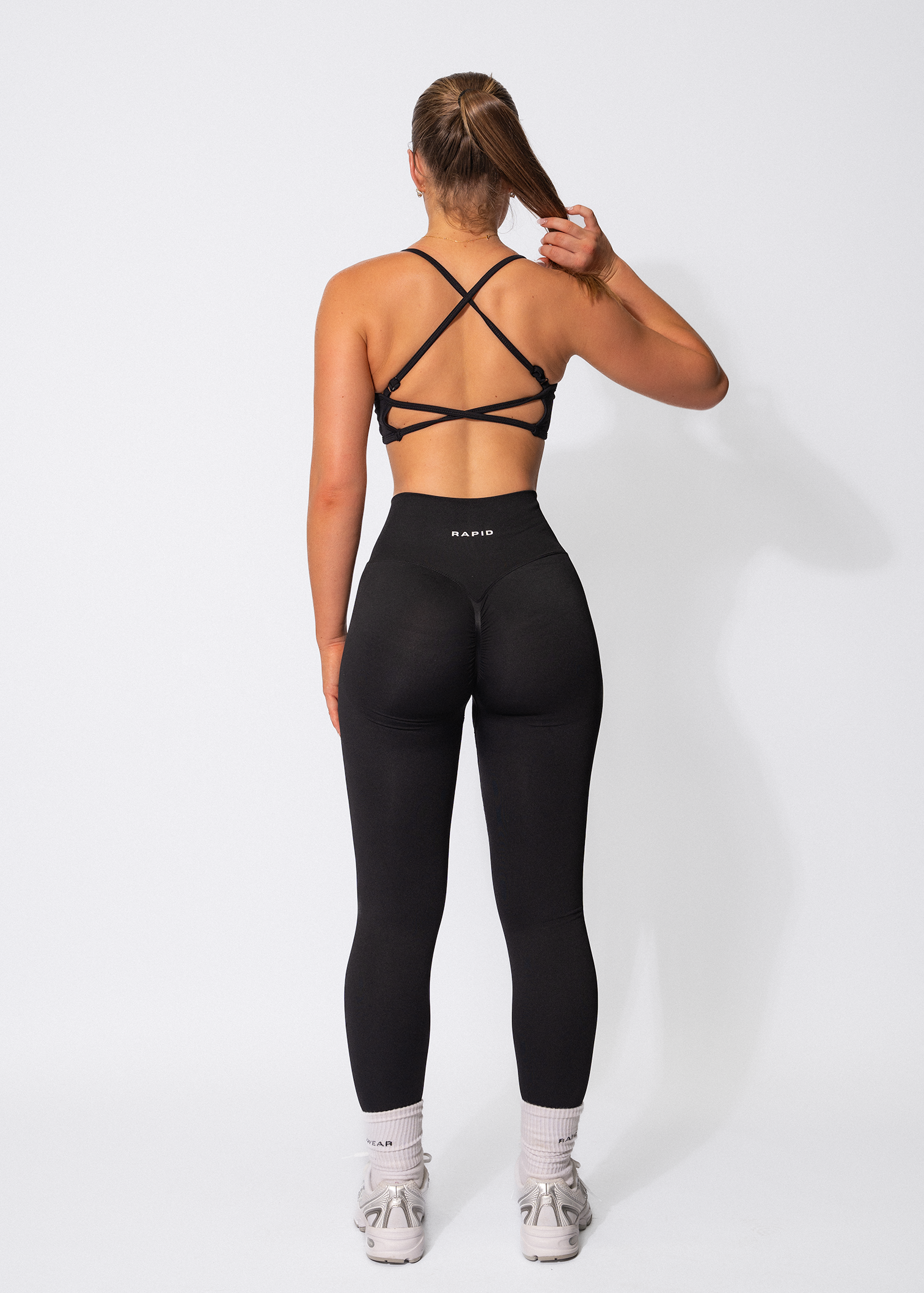 VIBRANCE LEGGINGS- LIQUORICE