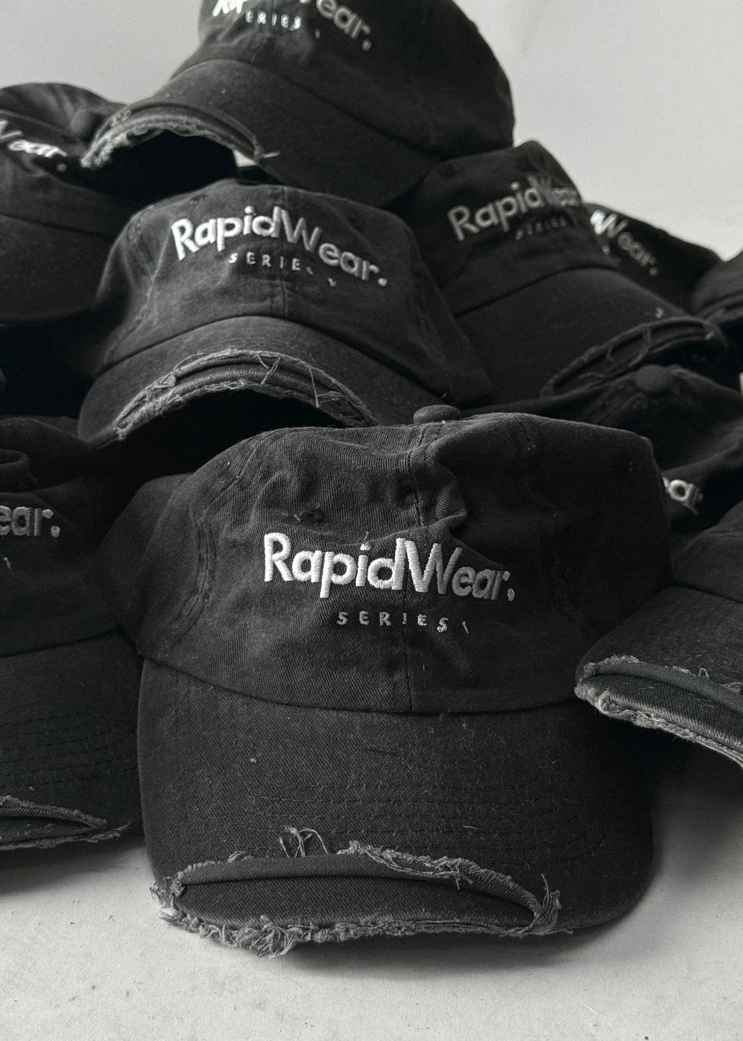 SERIES 1 CAP - FADED BLACK